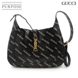 新品同様 グッチ GUCCI バレンシアガ ザ ハッカー プロジェクト ジャッキー 1961 ショルダー バッグ 636712 90303234