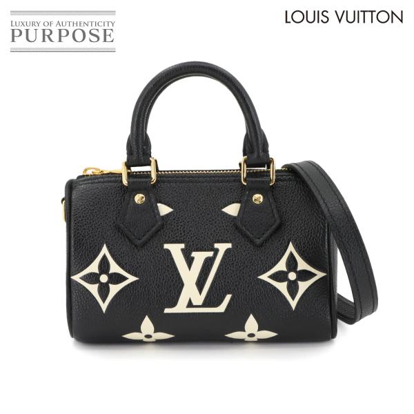 新品同様 ルイ ヴィトン LOUIS VUITTON バイカラー モノグラム アンプラント ナノ ス...