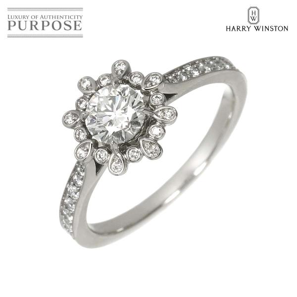 ハリーウィンストン HARRY WINSTON ウィンストン ブロッサム ダイヤ 0.70ct F/...