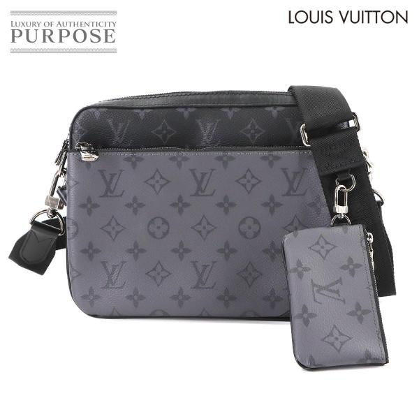 未使用 展示品 ルイ ヴィトン LOUIS VUITTON モノグラム エクリプス リバース トリオ...