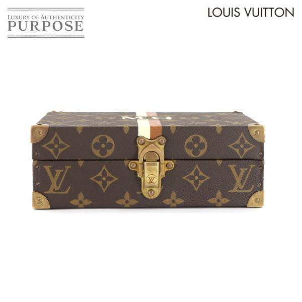 ルイ ヴィトン LOUIS VUITTON モノグラム コフレ ポリバレント ジュエリーケース ブラ...