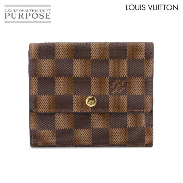 未使用 展示品 ルイ ヴィトン LOUIS VUITTON ダミエ ポルトフォイユ アナイス 三つ折...