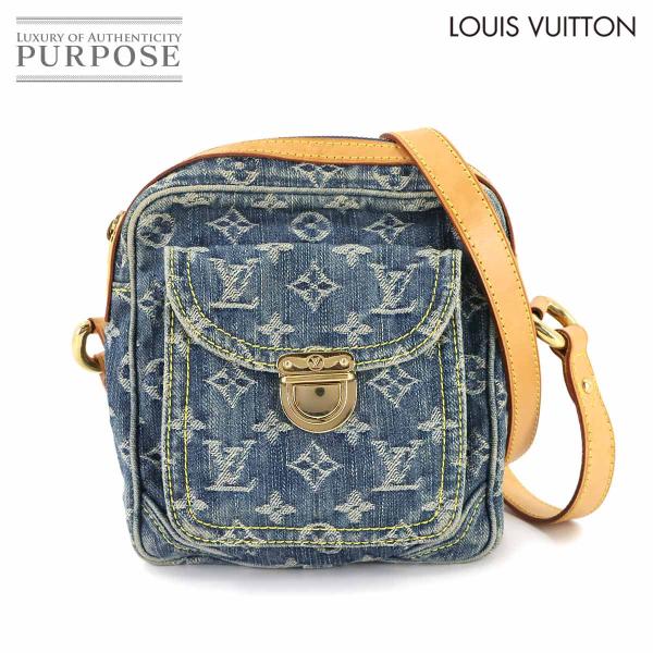 ルイ ヴィトン LOUIS VUITTON モノグラム デニム カメラ バッグ ショルダー バッグ ...