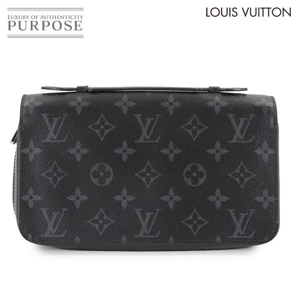 新品同様 ルイ ヴィトン LOUIS VUITTON モノグラム エクリプス ジッピー XL ラウン...