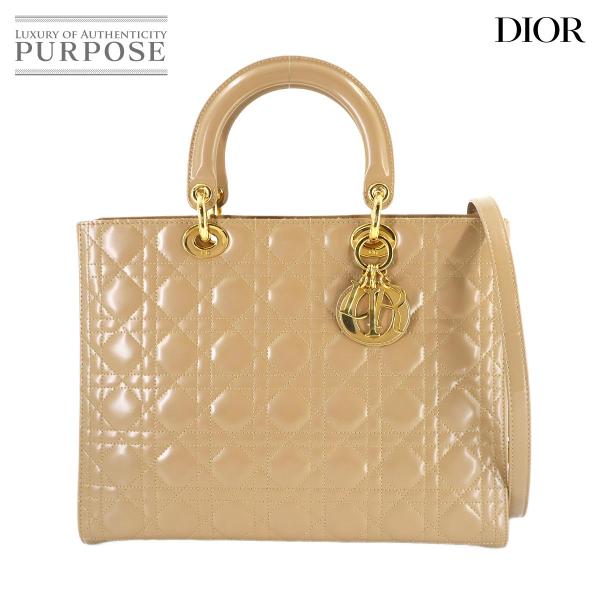 新品同様 クリスチャン ディオール Chiristian Dior カナージュ レディディオール ラ...