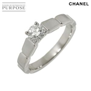 シャネル CHANEL プルミエール プロメス ダイヤ 0.31ct E/VVS1/3EX #48 リング Pt プラチナ 指輪 Ring【証明書付き】 90312836