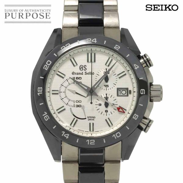 グランドセイコー Grand Seiko スプリングドライブ クロノグラフ SBGC221 メンズ ...