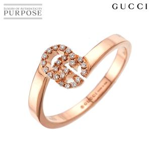 グッチ GUCCI GGランニング #9 リング ダイヤ K18 PG ピンクゴールド 750 指輪 GG Running Ring 90315593
