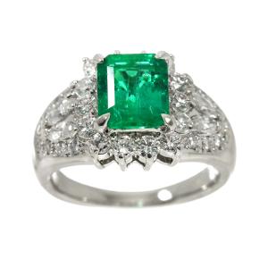 リング 12.5号 エメラルド 2.22ct ...の詳細画像1