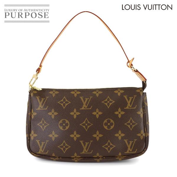 新品同様 ルイ ヴィトン LOUIS VUITTON モノグラム ポシェット アクセソワール ハンド...