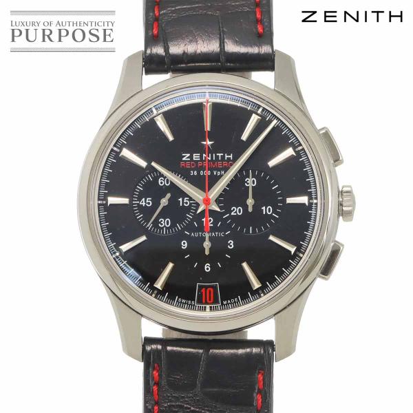 ゼニス ZENITH キャプテン クロノグラフ 36000VpH レッド プリメロ 03 2115 ...