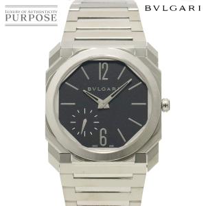ブルガリ BVLGARI オクト フィニッシモ BGO40SXT メンズ 腕時計 ブラック オートマ 自動巻き ウォッチ Octo 90319109