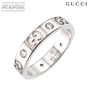 グッチ GUCCI アイコン #11 リング ダイヤ K18 WG ホワイトゴールド 750 指輪 ICON Ring 90319840