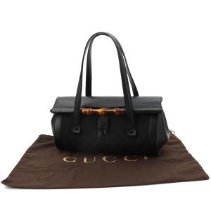 新品同様 グッチ GUCCI バンブー ハンド...の詳細画像1
