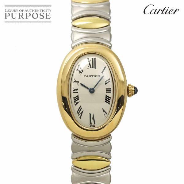 カルティエ Cartier ベニュワール ベルエポック コンビ W40002F2 レディース 腕時計...