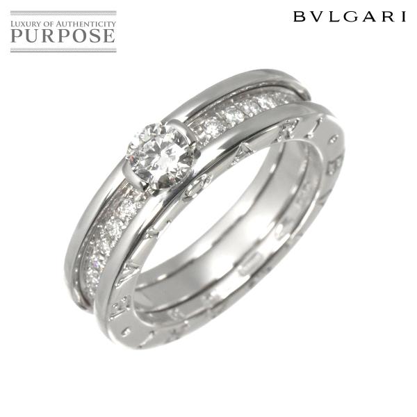 ブルガリ BVLGARI ビーゼロワン ダイヤ  0.37ct F/VS1/EX #51 リング K...