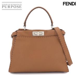 FENDI（フェンディ） 8BR805 ALFV F1IQU FFロゴ ズッカ柄 2WAYバッグ