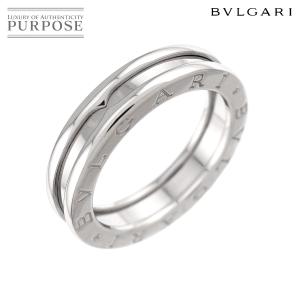 ブルガリ BVLGARI ビーゼロワン 1バンド #55 リング K18 WG ホワイトゴールド 750 指輪 B-ZERO1 Ring 90324854
