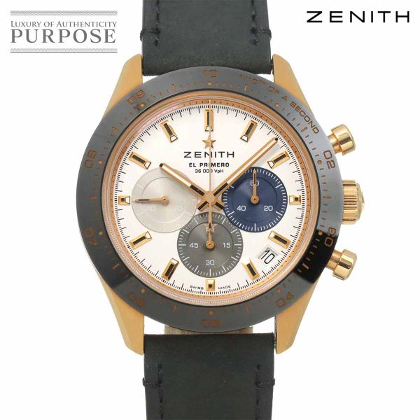 ゼニス ZENITH エルプリメロ クロノマスター スポーツ 18 3100 3600 クロノグラフ...