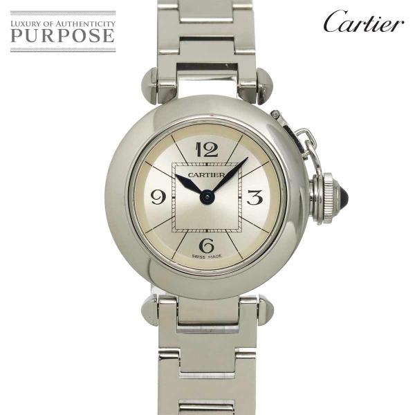 カルティエ Cartier ミスパシャ W3140007 レディース 腕時計 シルバー クォーツ ウ...