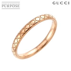 グッチ GUCCI ディアマンティッシマ #16 リング K18 PG ピンクゴールド 750 指輪 Diamantissima Ring 90325919