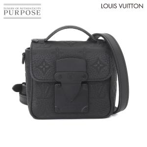 新品同様 ルイ ヴィトン LOUIS VUITTON モノグラム トリヨン ピコ Sロック ショルダー バッグ レザー ブラック M83148 90326082