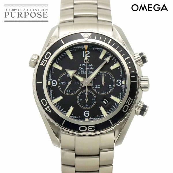 オメガ OMEGA シーマスター プラネットオーシャン コーアクシャル 2210 50 クロノグラフ...