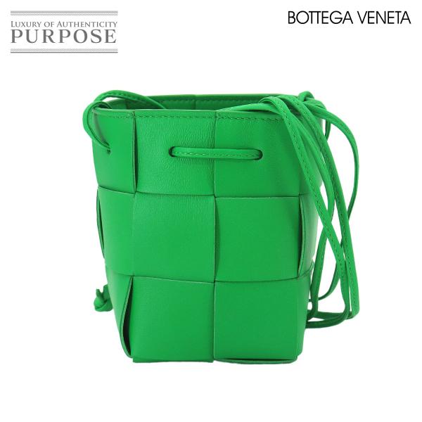 未使用 展示品 ボッテガ ヴェネタ BOTTEGA VENETA イントレチャート カセット ミニ ...