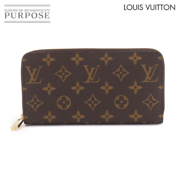 新品同様 ルイ ヴィトン LOUIS VUITTON モノグラム ジッピー ウォレット ラウンドファ...
