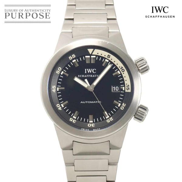 IWC アクアタイマー IW354805 メンズ 腕時計 デイト 自動巻き ウォッチ インターナショ...