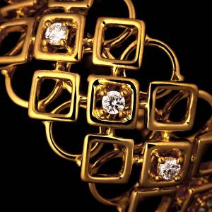 タサキ TASAKI 14号 リング ダイヤ ...の詳細画像5