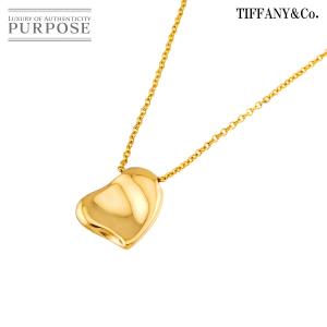 ティファニー TIFFANY&Co. フルハート ネックレス 37cm K18 YG イエローゴールド 750 Necklace 90332144