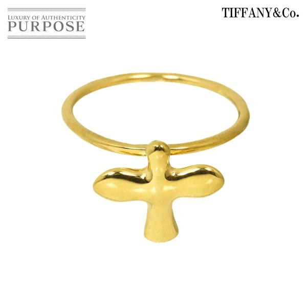 ティファニー TIFFANY&amp;Co. バード 6.5号 リング K18 YG イエローゴールド 75...