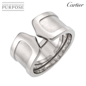 カルティエ Cartier C2 #54 リング K18 WG ホワイトゴールド 750 指輪 2C Ring 90333168