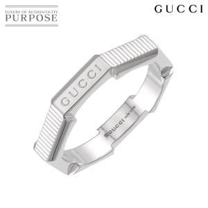 グッチ GUCCI リンクトゥ ラブ #13 リング K18 WG ホワイトゴールド 750 指輪 Link to Love Ring 90333655