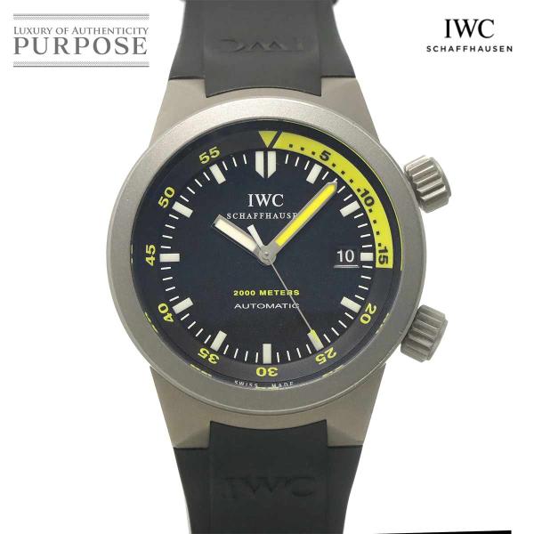 IWC アクアタイマー オートマティック 2000 IW353804 デイト 自動巻き インターナシ...