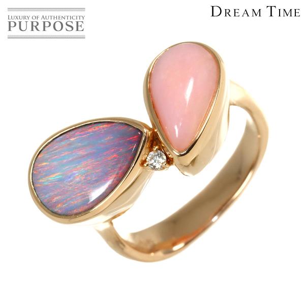 ドリームタイム DREAMTIME 13号 リング オパール 3.12ct/1.66ct ダイヤ 0...