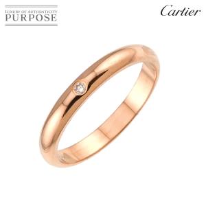 カルティエ Cartier1895 クラシック #49 リング ダイヤ 1P K18 PG ピンクゴールド 750 指輪 Classic Ring【証明書付き】 90334629