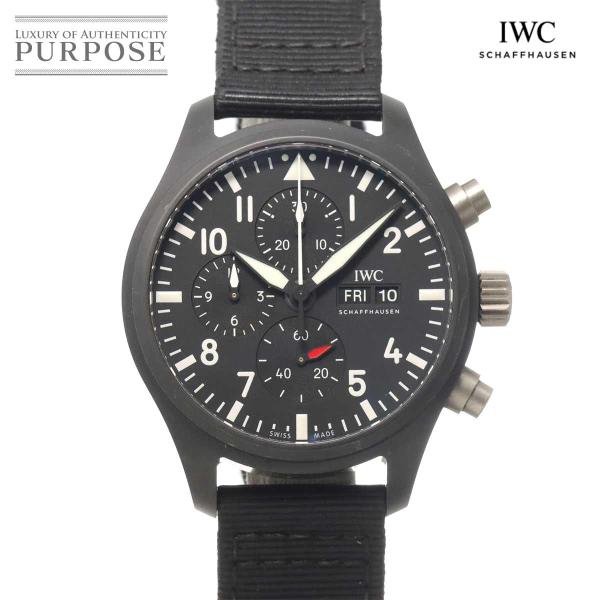 IWC パイロットウォッチ トップガン IW389101 クロノグラフ 自動巻き インターナショナル...