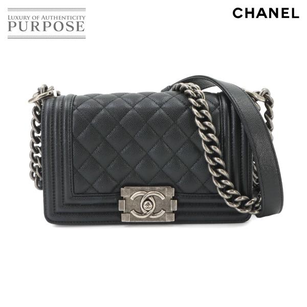 未使用 展示品 シャネル CHANEL ボーイシャネル スモール チェーン ショルダー バッグ キャ...