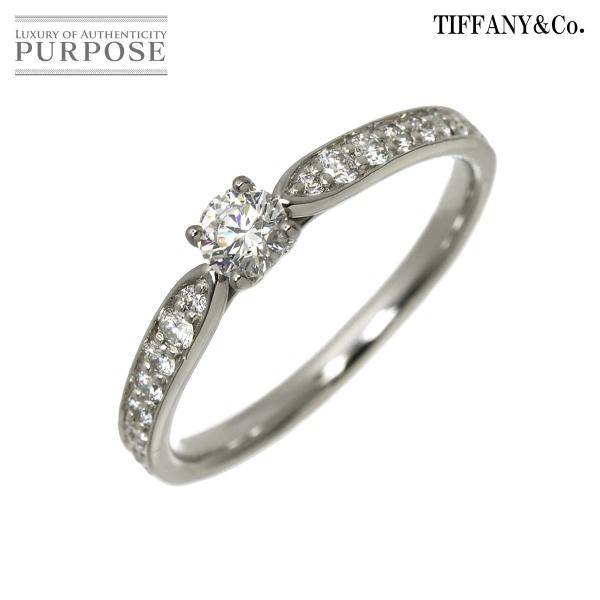 ティファニー TIFFANY&amp;Co. ハーモニー ダイヤ 0.22ct D/VS1/3EX 13号 ...