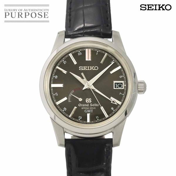 セイコー SEIKO グランドセイコー GMT スプリングドライブ SBGE027 メンズ 腕時計 ...