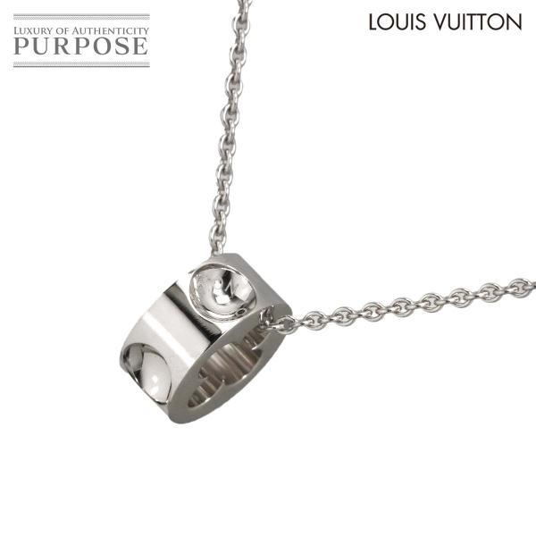 ルイ ヴィトン LOUIS VUITTON パンダンティフ アンプラント ネックレス 40cm K1...