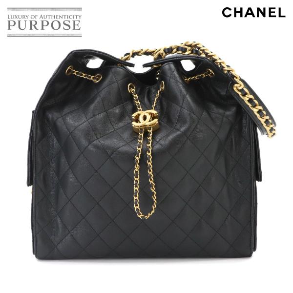 未使用 展示品 シャネル CHANEL 25 ミディアム チェーン ショルダー バッグ キャビアスキ...