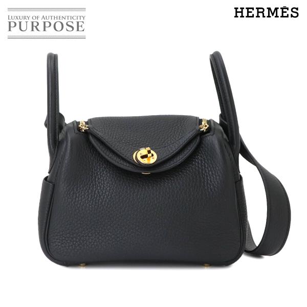 未使用 展示品 リンディ ミニ 2 エルメス HERMES 2way ハンド ショルダー バッグ ト...