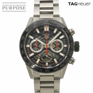 タグホイヤー TAG Heuer カレラ キャリバーホイヤー02 CBG2010 クロノグラフ メンズ 腕時計 デイト スケルトン 自動巻き Carrera 90340771