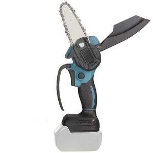 充電式チェーンソー 4/6寸小型マキタ 18Vバッテリー互換対応 電動チェーンソー 家庭用 女性 強力 片手 軽量 木工切断 枝切り 伐採 ポータブル【本体のみ】