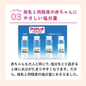 アイクレオ バランスミルク 800g×2缶の詳細画像4