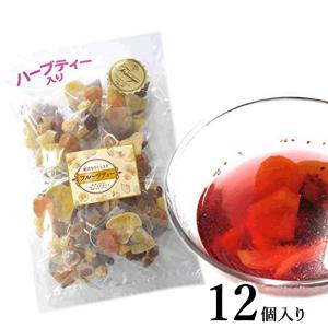 食べれるハーブフルーツティー 12個セット 紅茶 ティーパック