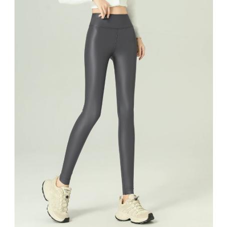 裏起毛パンツ 秋冬 レディース ズボン レザーパンツ レギパン スキニー ハイウエスト 美脚 裏フリ...